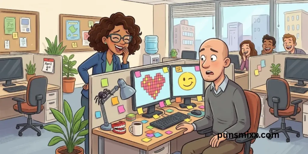 April jokes one-liners for work