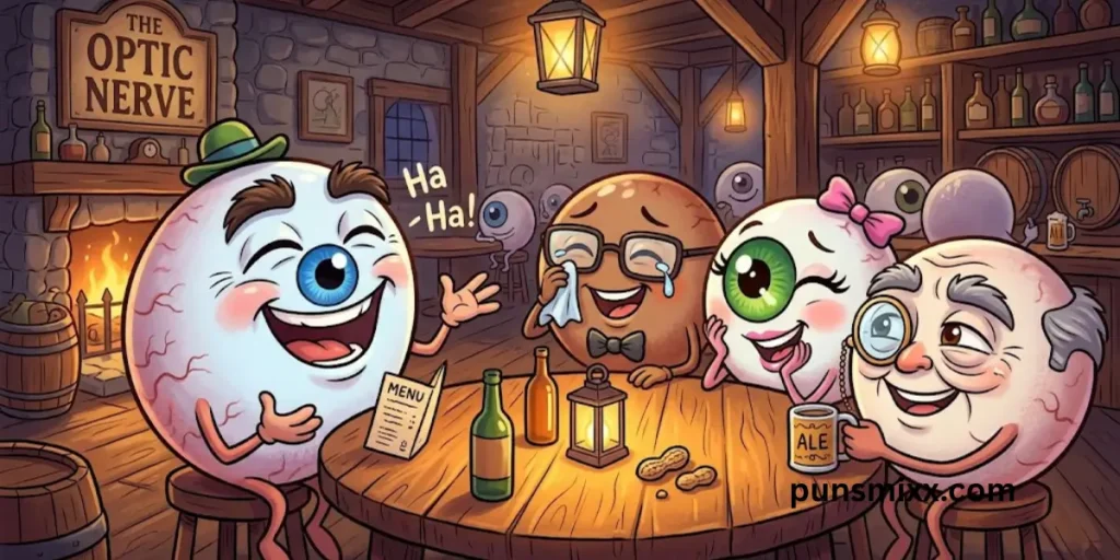 Eyeball jokes one liners