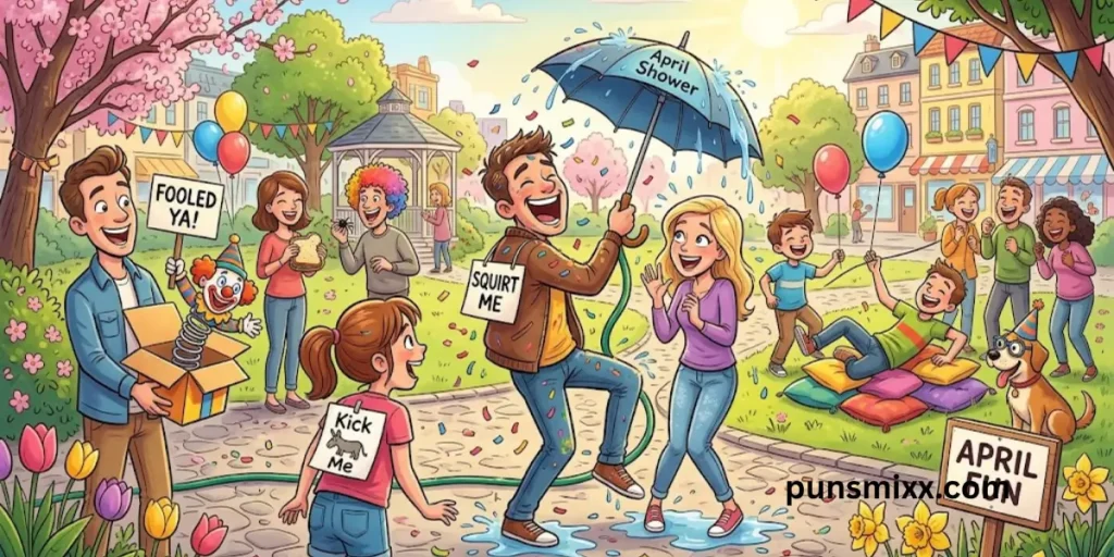 Funny jokes about April