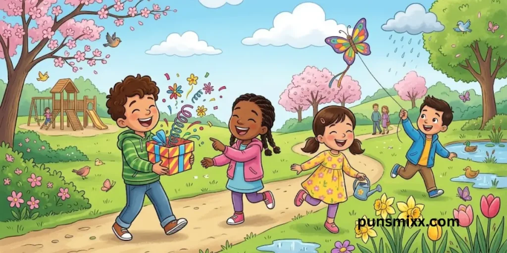Jokes about April for kids