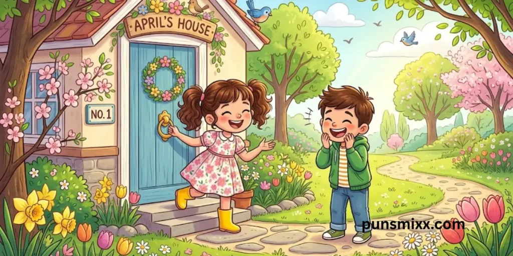 Knock knock jokes about April