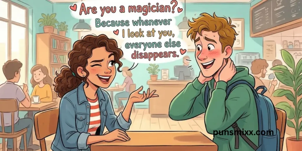 Short Flirty jokes to make him laugh