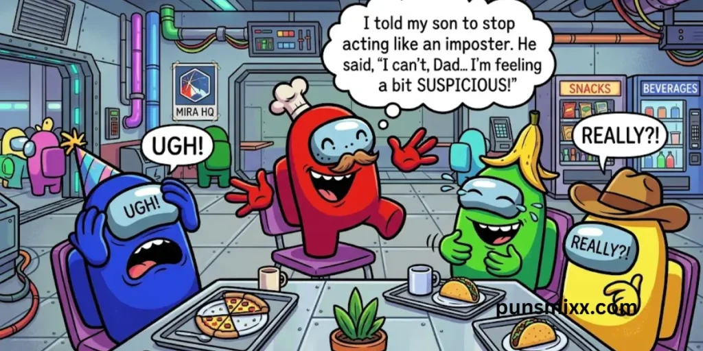 Among us dad jokes