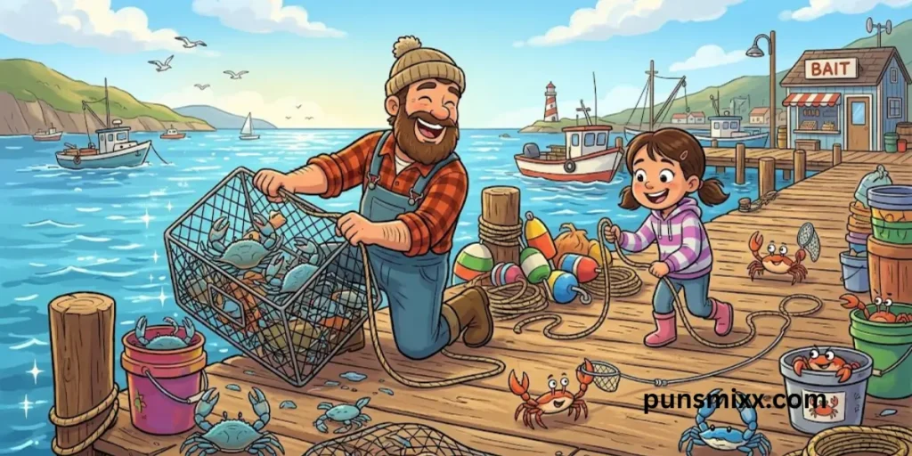 Crabbing Puns and One-Liners