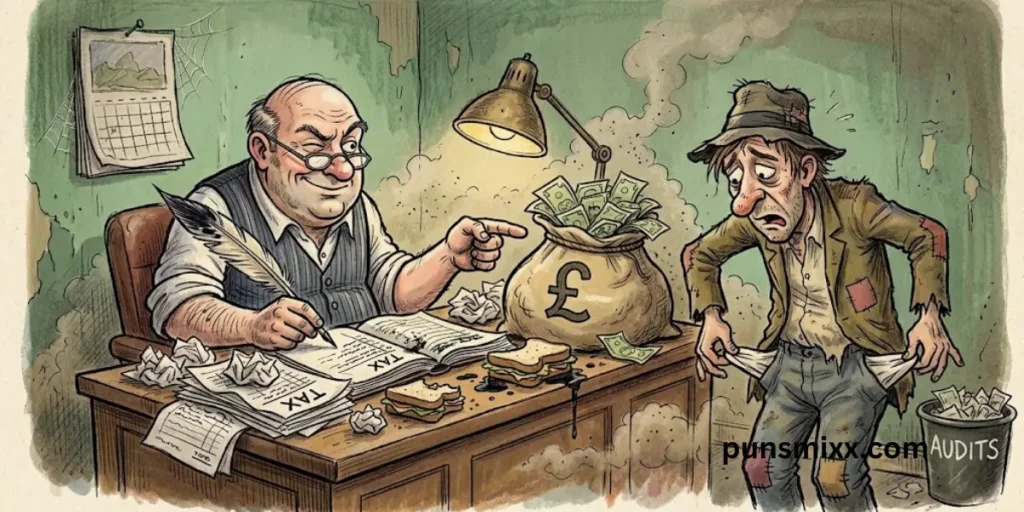 Dirty taxation jokes