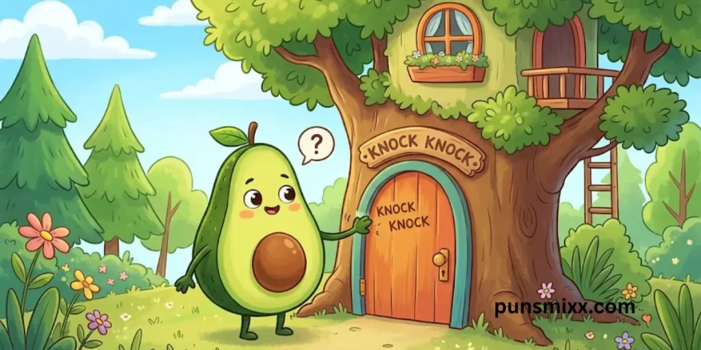 Knock knock avocado jokes