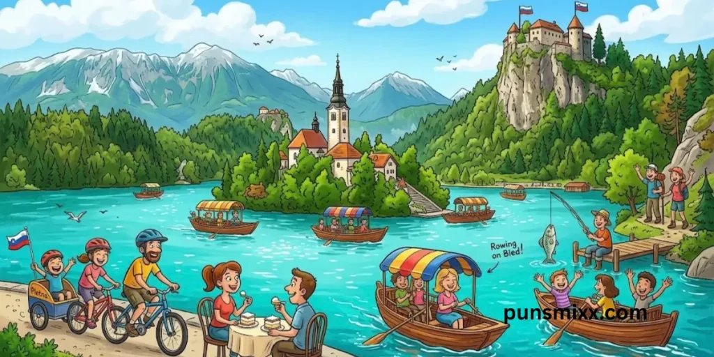 Lake Bled puns