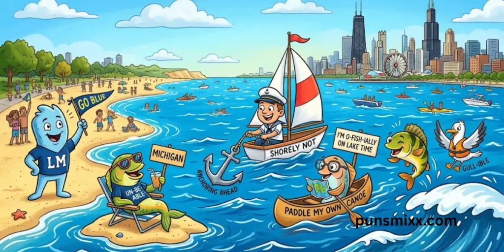 Lake Michigan puns