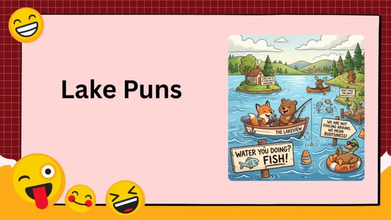 Lake Puns