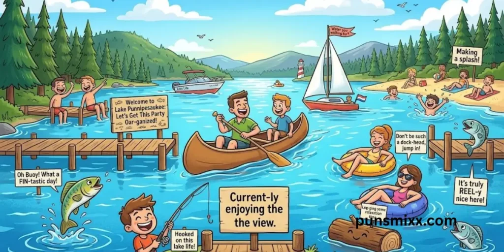 Lake puns one liners