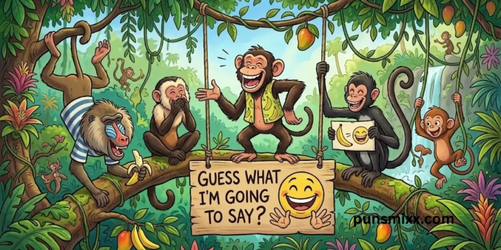 Monkey Puns Are So Fun