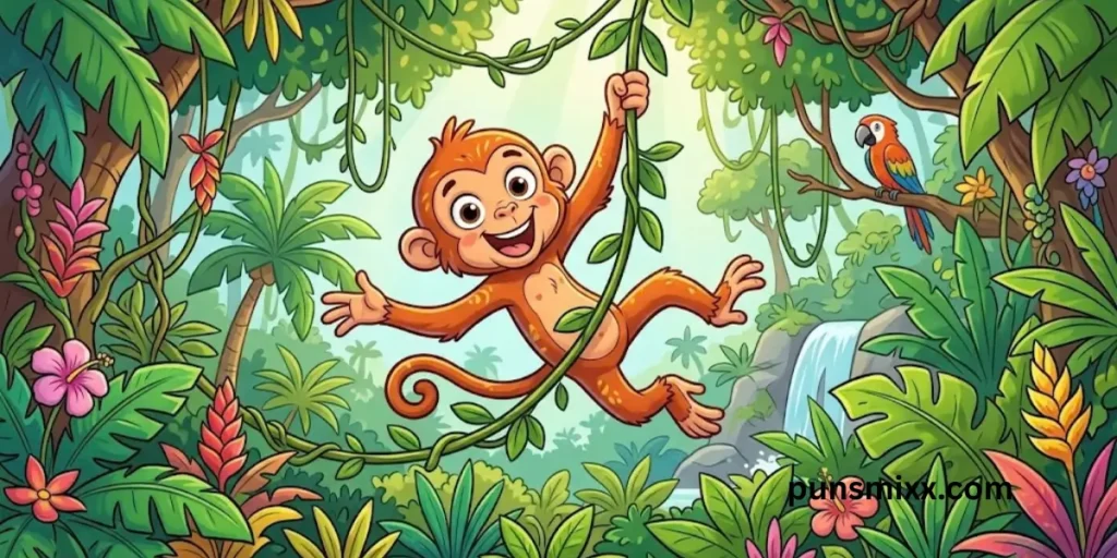 Short monkey puns