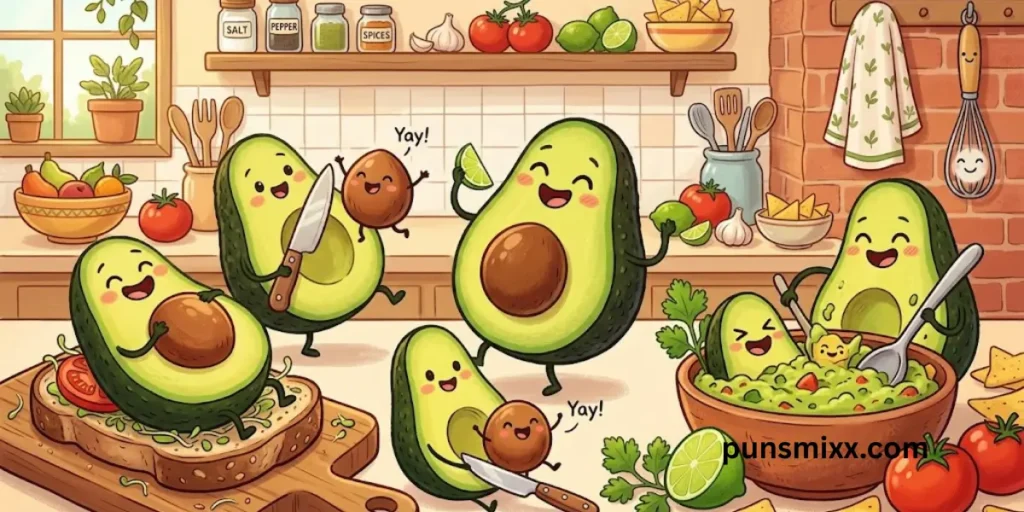 avocado jokes and puns
