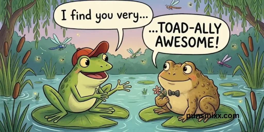 Frog and toad puns