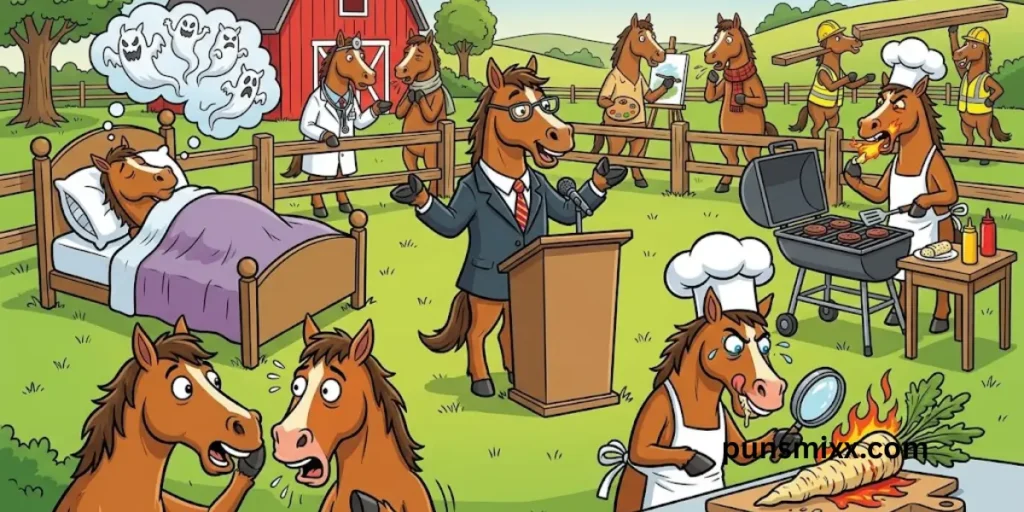 Horse puns one liners