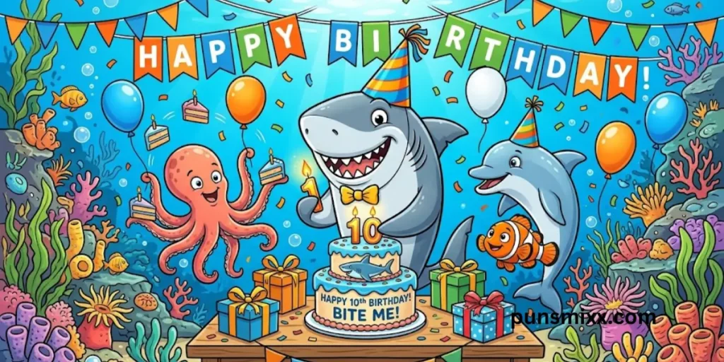 Shark birthday puns one liners