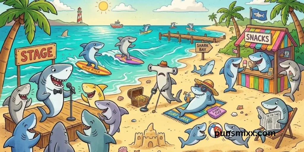 Shark related puns