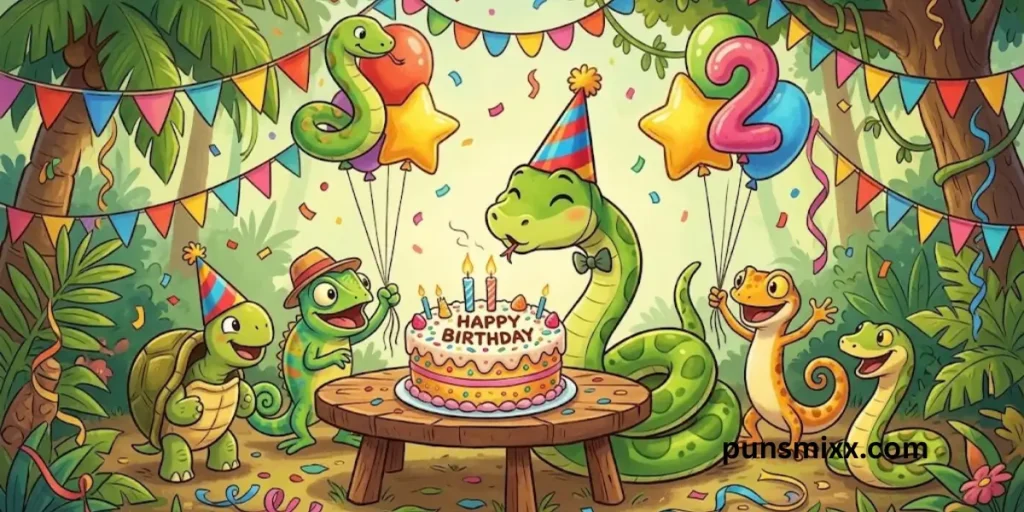 Snake birthday puns