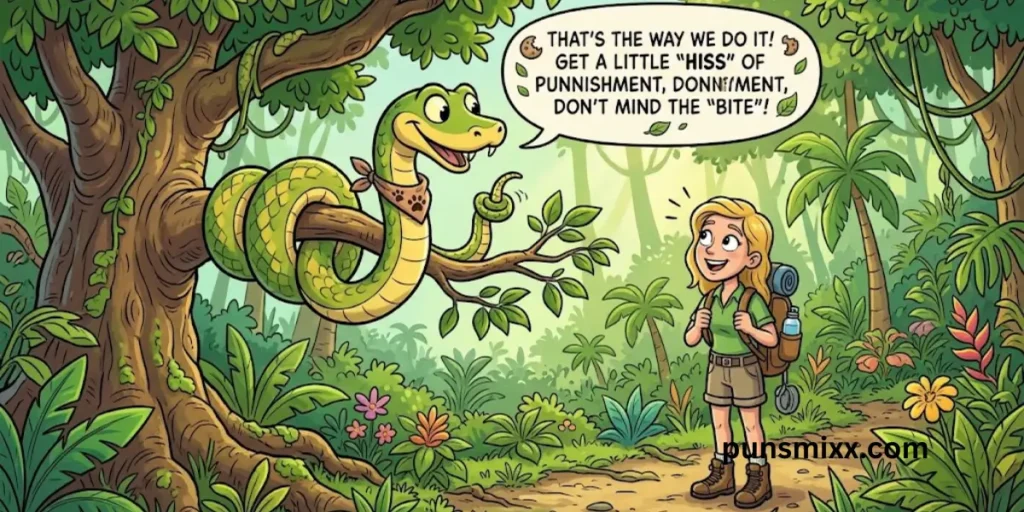 Snake bite puns