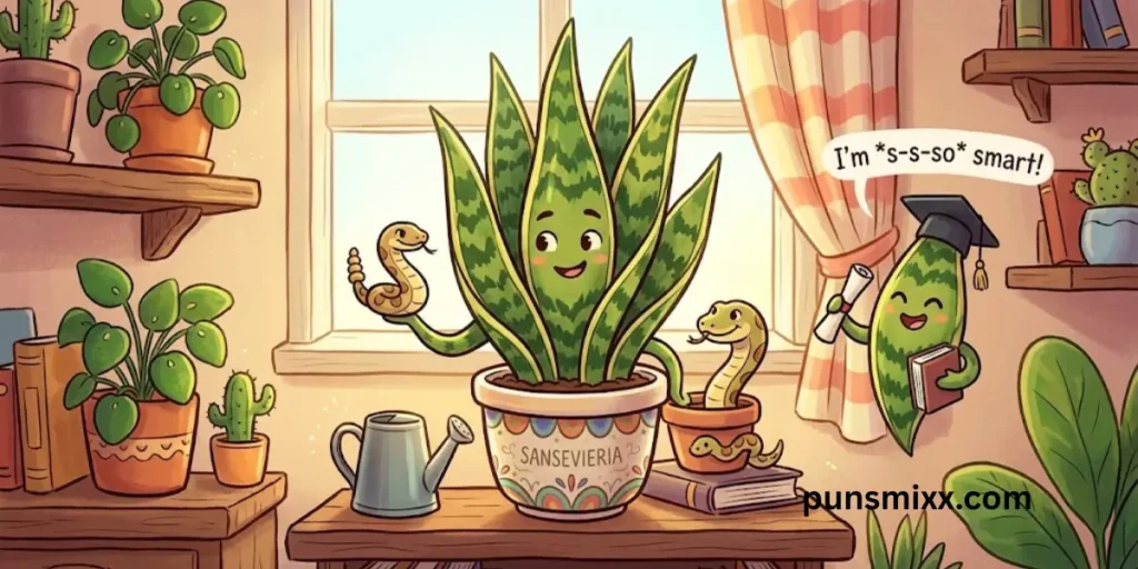 Snake plant puns