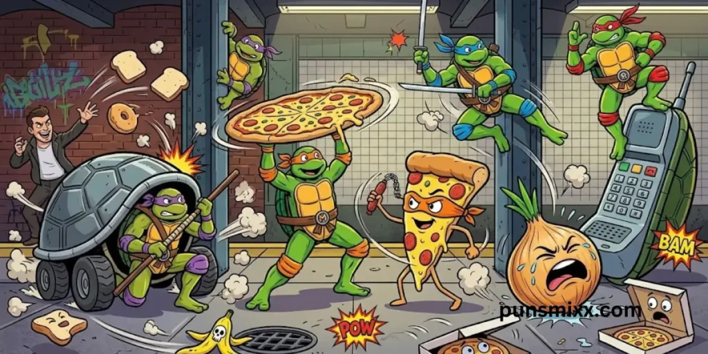 Teenage Mutant Ninja Turtle Puns
