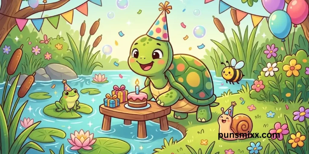 Turtle Puns Birthday